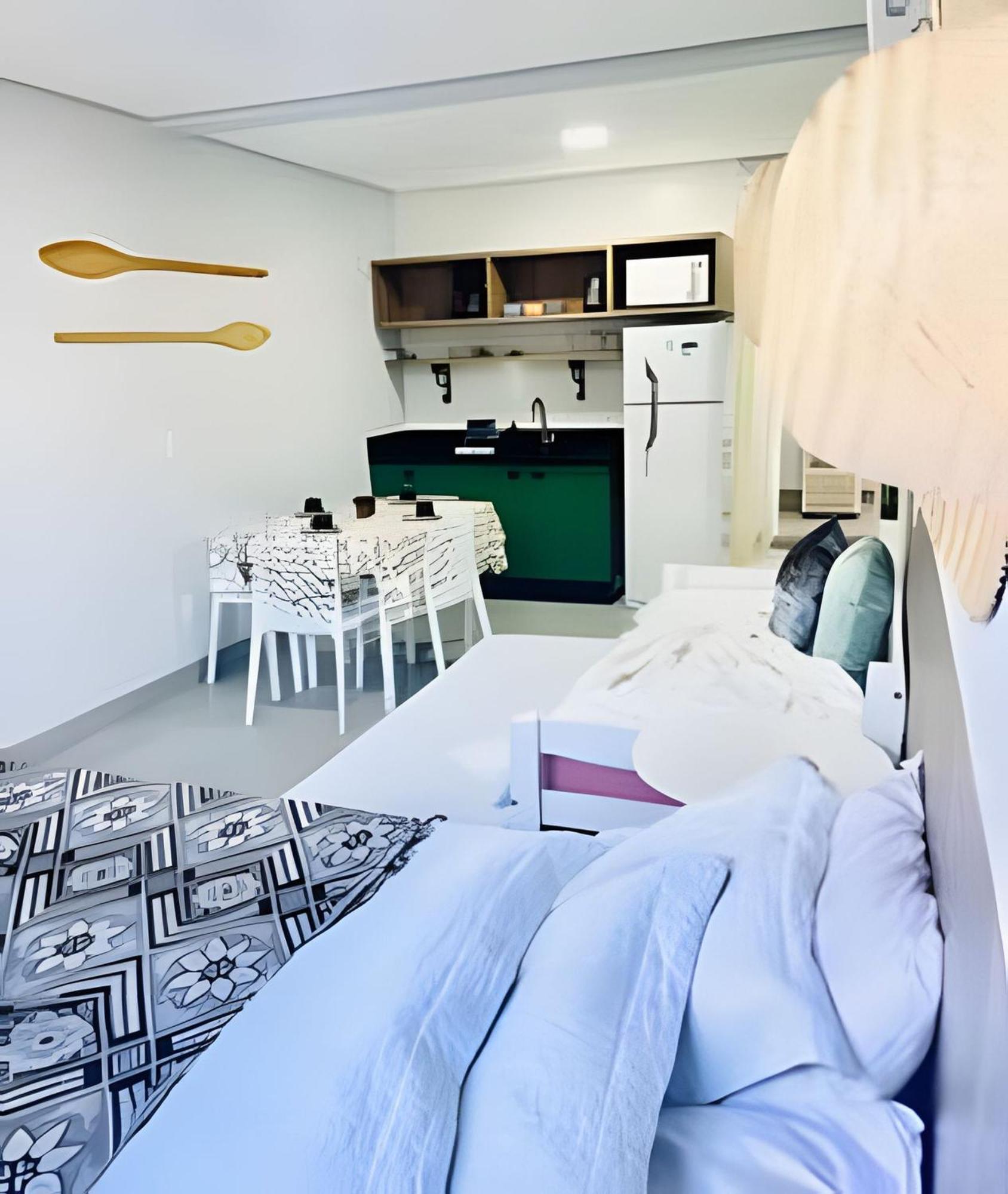 Studio Novo 200M Da Praia De Bombinhas Bagian luar foto